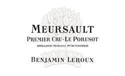 2017 Meursault 1er Cru, Le Porusot, Benjamin Leroux